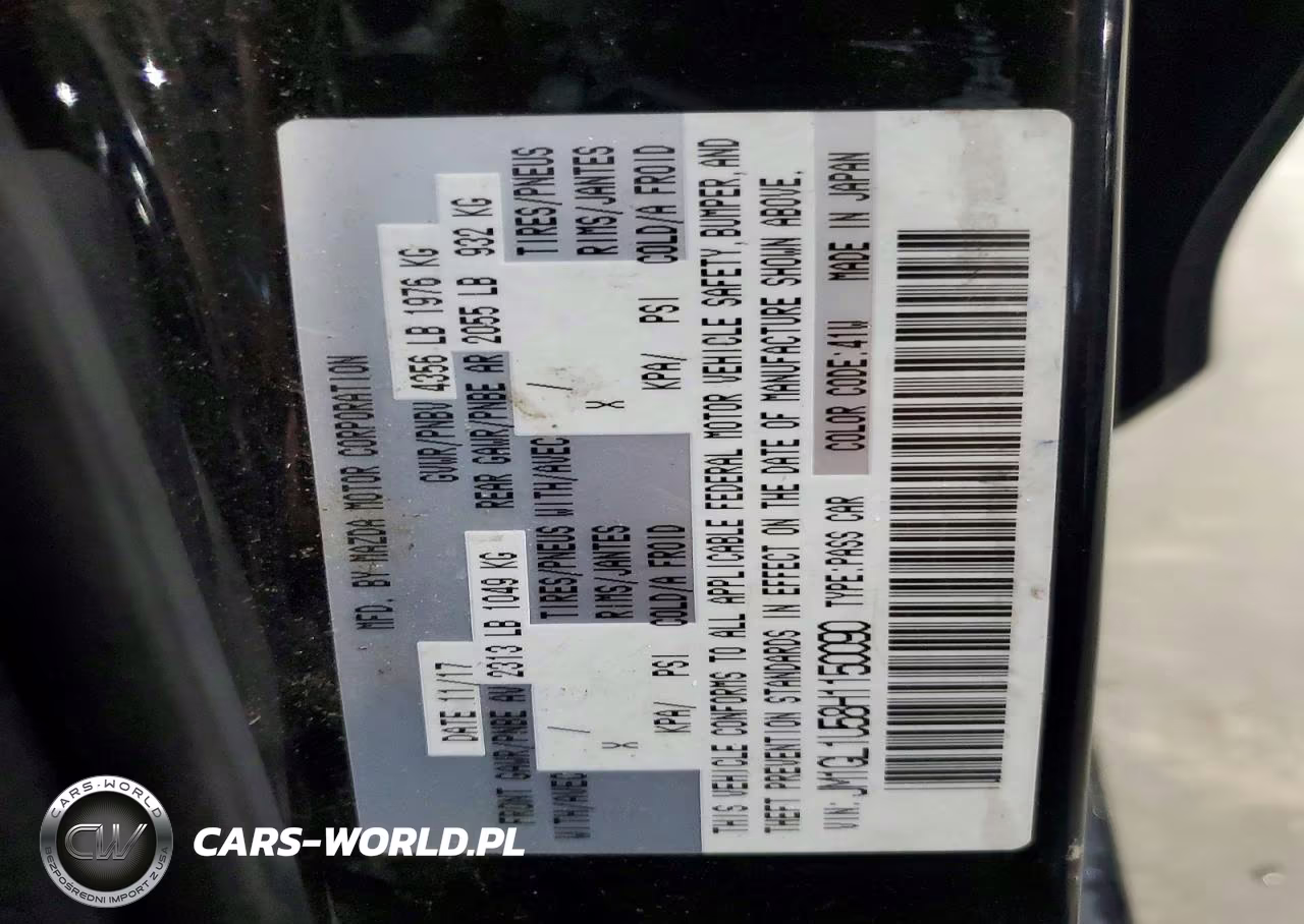 2017 Mazda 6 Sport VIN:JM1GL1U58H1150090 - 12