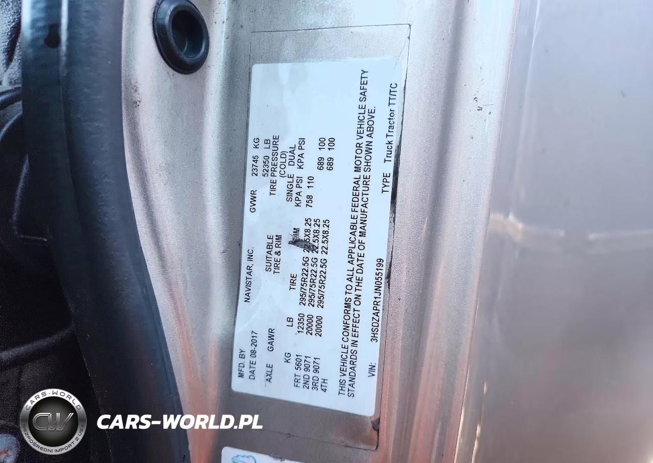 2018 International Lt625 VIN:3HSDZAPR1JN055199 - 13