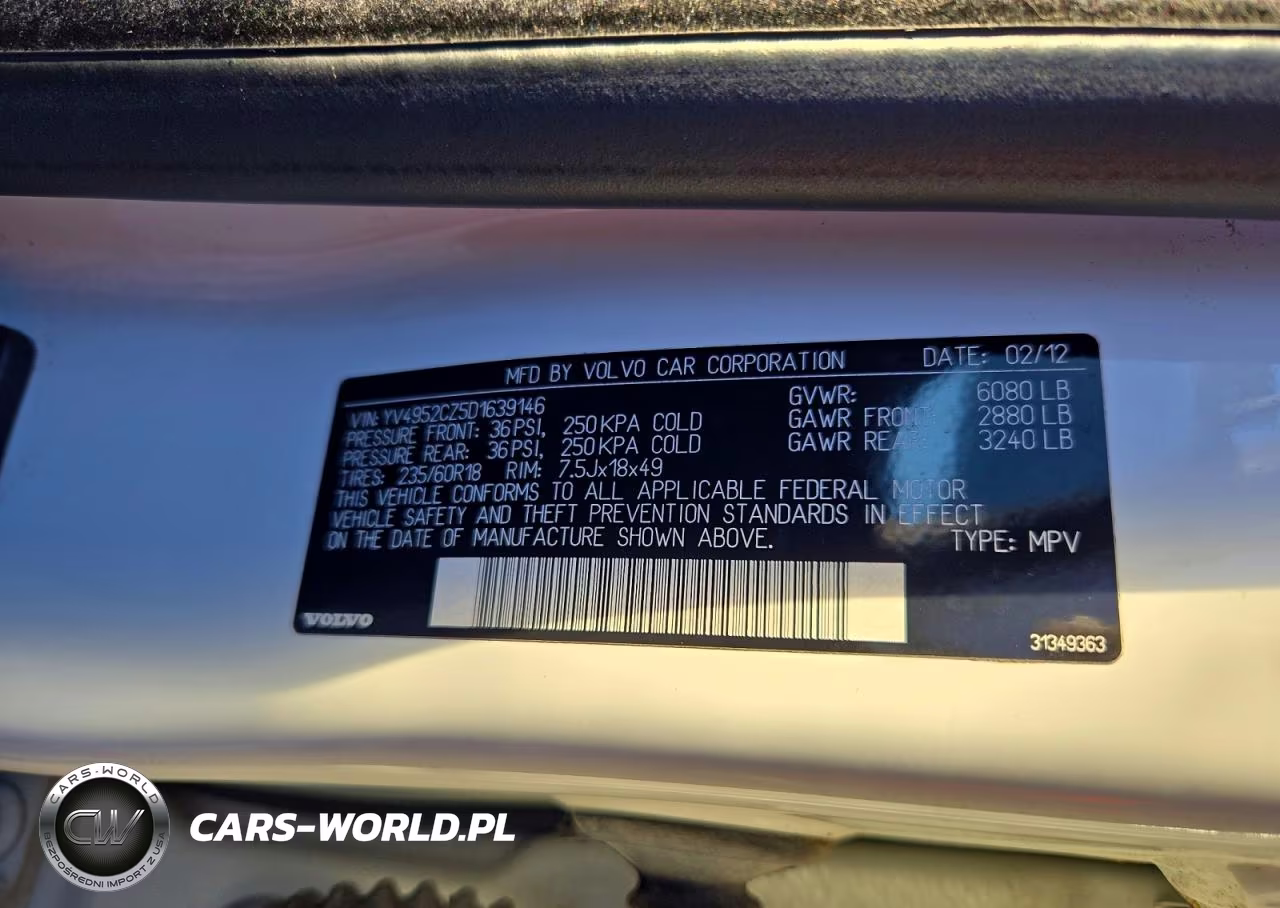 2013 Volvo Xc90 3.2 VIN:YV4952CZ5D1639146 - 13