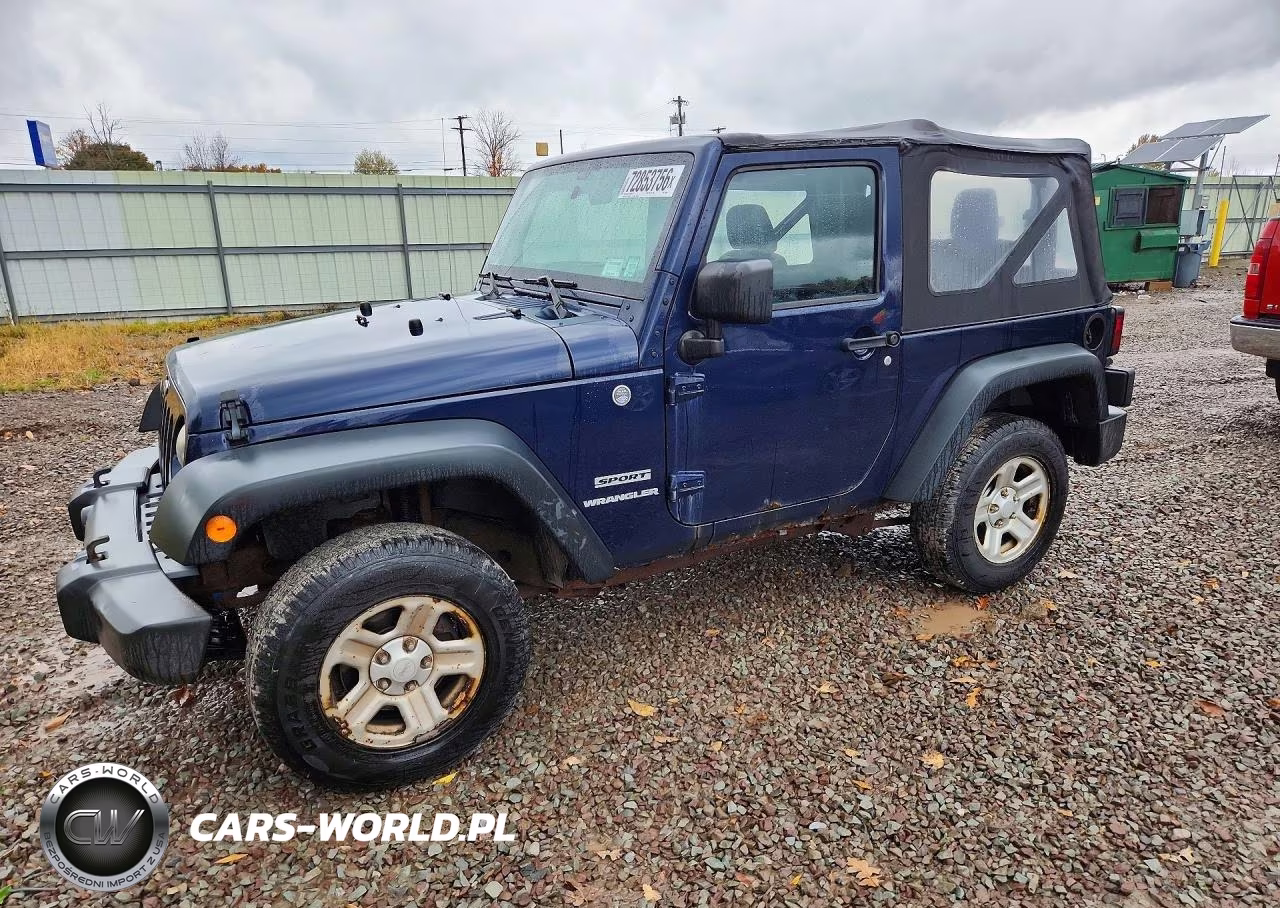2013 Jeep Wrangler Sport VIN:1C4AJWAG0DL514421 - 1