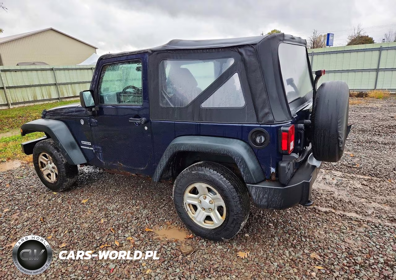 2013 Jeep Wrangler Sport VIN:1C4AJWAG0DL514421 - 2