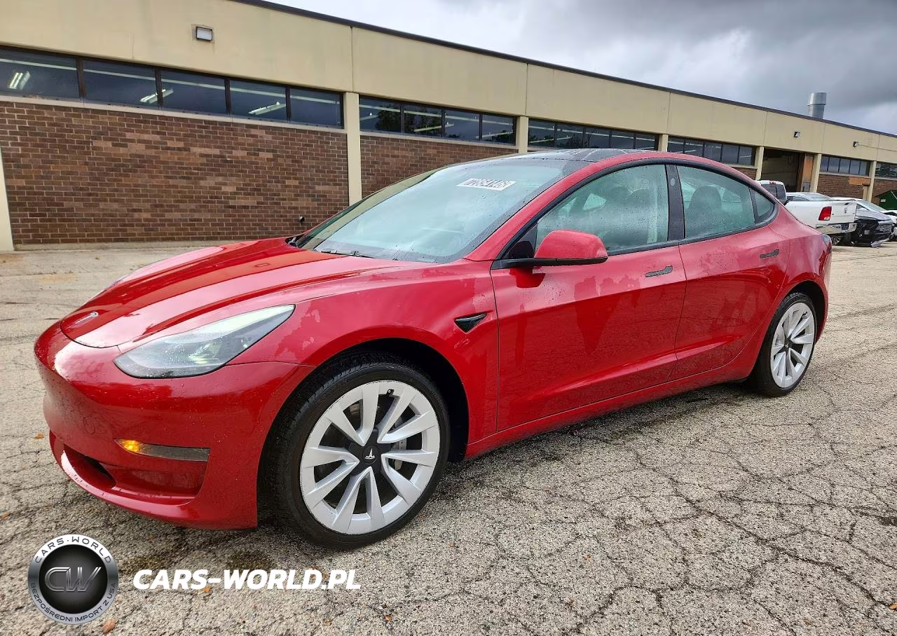 2022 Tesla Model 3 VIN:5YJ3E1EA2NF286089 - 1