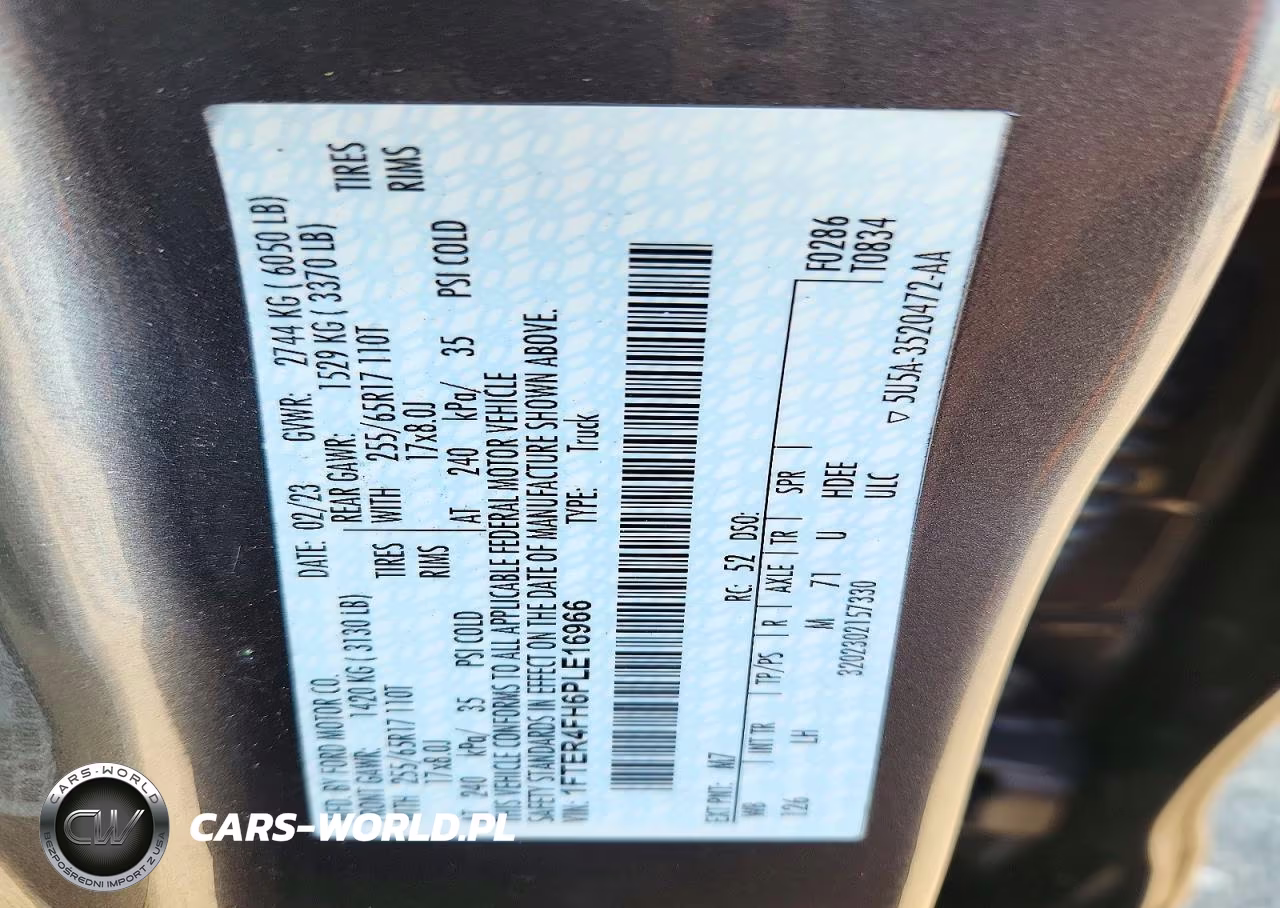 2023 Ford Ranger Xl VIN:1FTER4FH6PLE16966 - 12