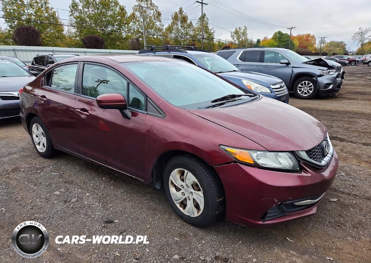 2014 Honda Civic Lx VIN:2HGFB2F58EH547797 - 4