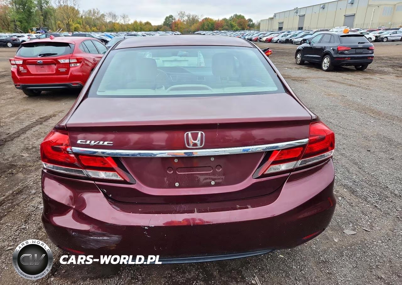 2014 Honda Civic Lx VIN:2HGFB2F58EH547797 - 6