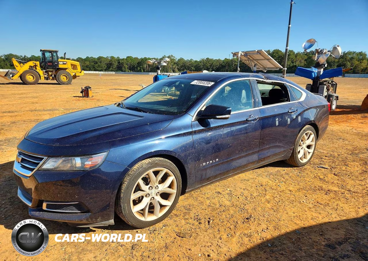 2017 Chevrolet Impala Lt VIN:2G1105S31H9135202 - 1
