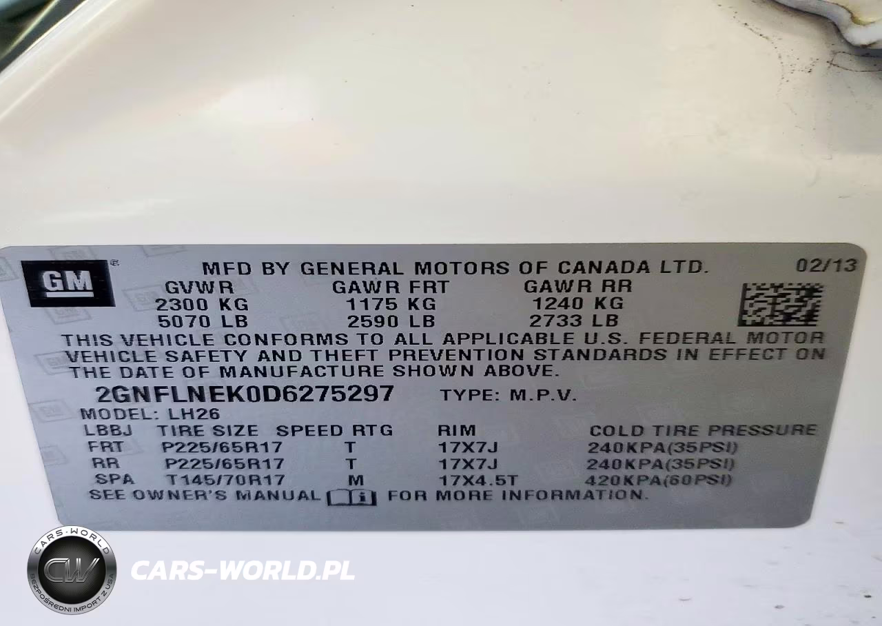2013 Chevrolet Equinox Lt VIN:2GNFLNEK0D6275297 - 13