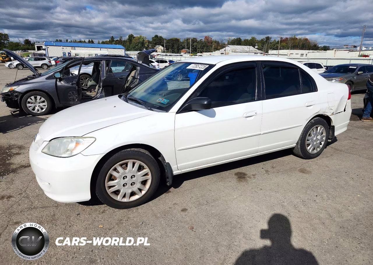 2005 Honda Civic Lx VIN:2HGES16515H586284 - 1