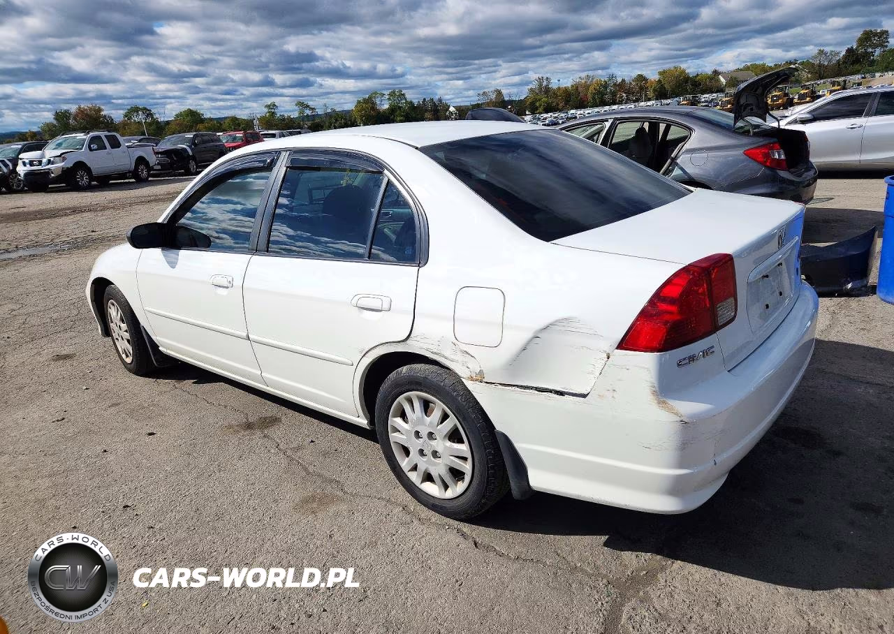 2005 Honda Civic Lx VIN:2HGES16515H586284 - 2