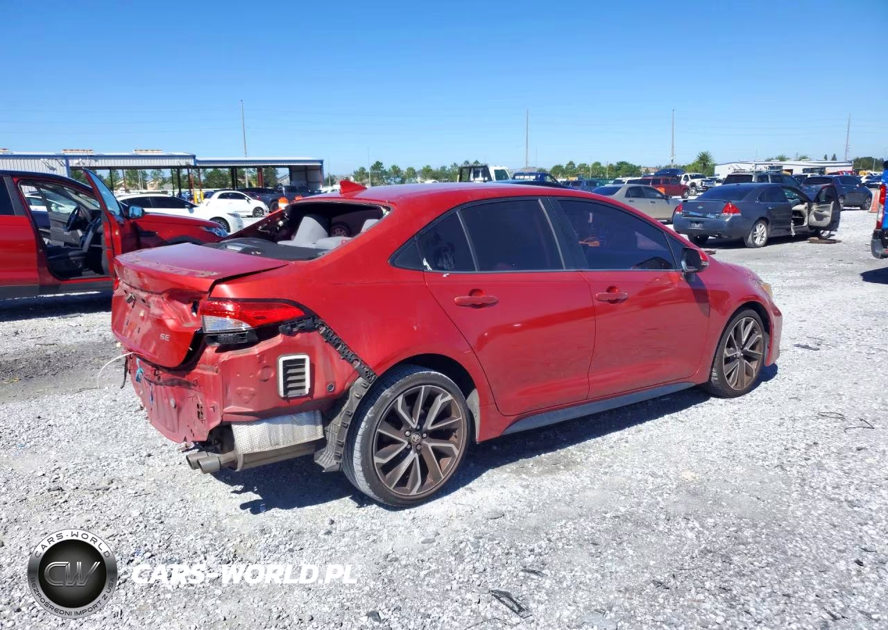 2020 Toyota Corolla Se VIN:JTDS4RCEXLJ000272 - 3