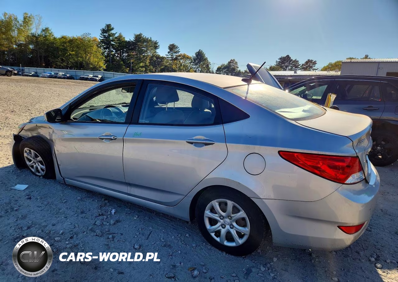 2013 Hyundai Accent Gls VIN:KMHCT4AE5DU285651 - 2