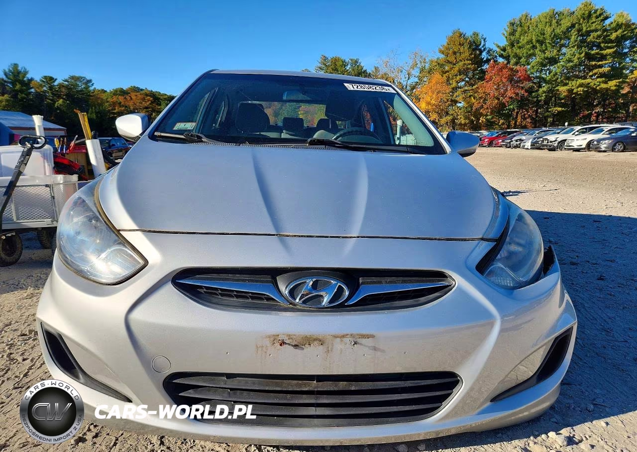 2013 Hyundai Accent Gls VIN:KMHCT4AE5DU285651 - 5