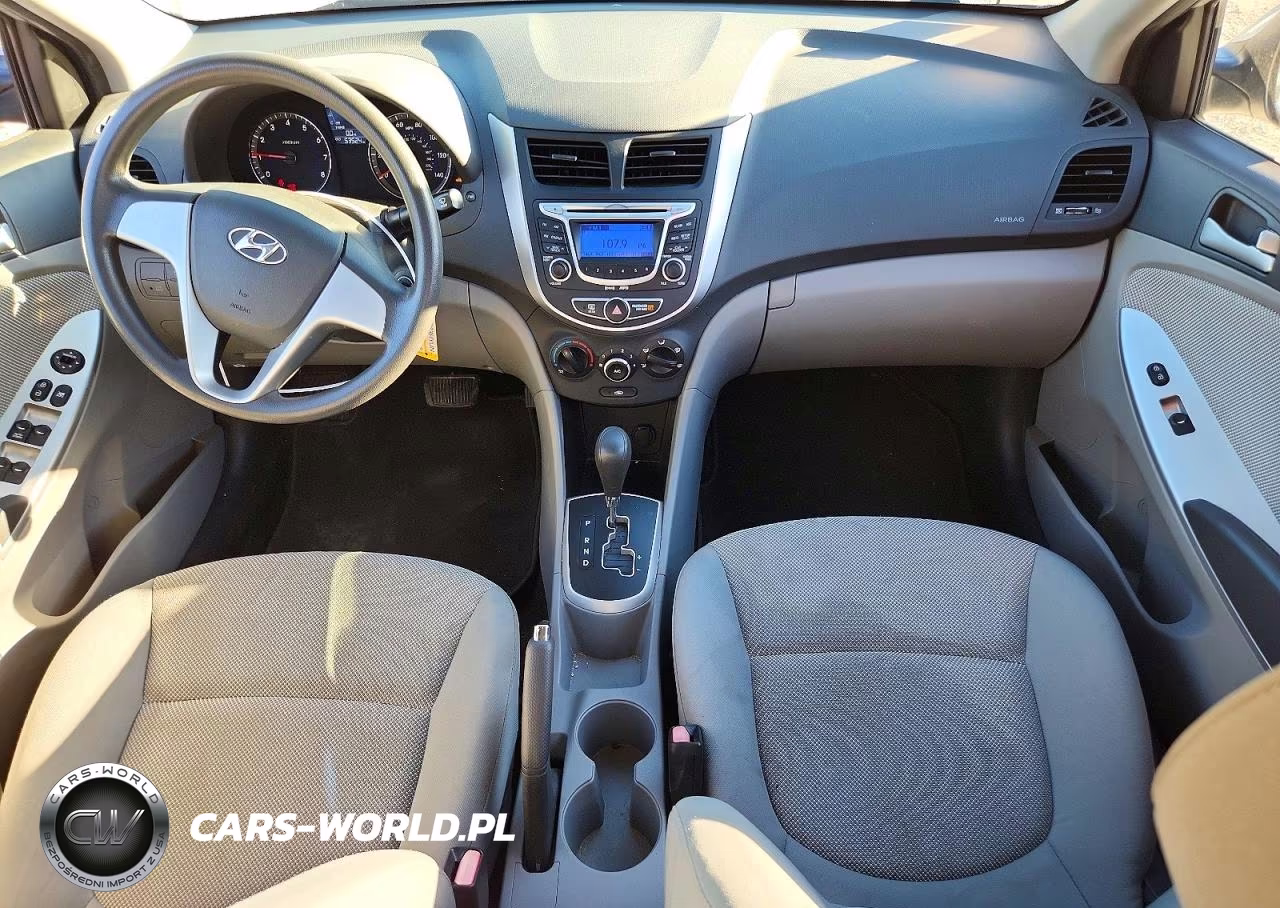 2013 Hyundai Accent Gls VIN:KMHCT4AE5DU285651 - 8