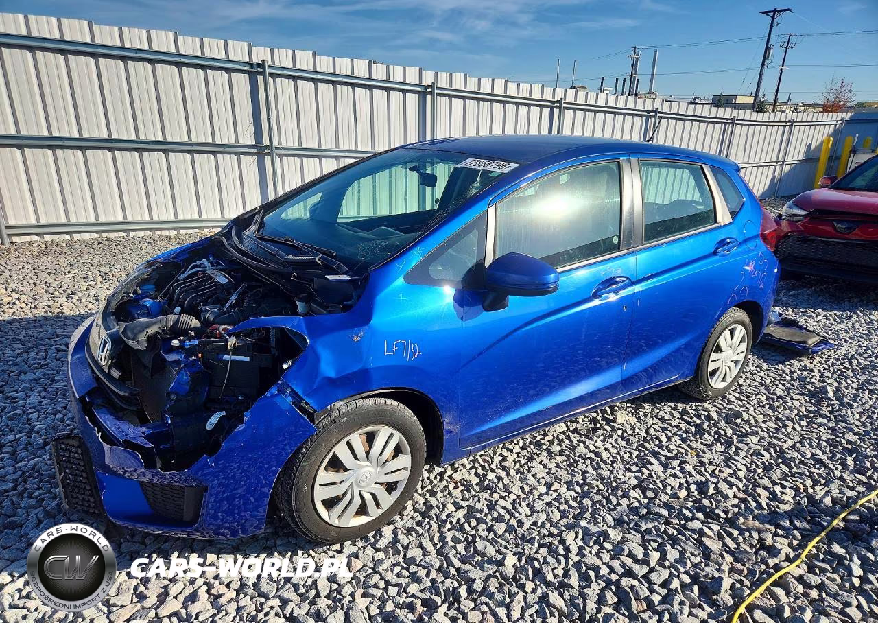 2017 Honda Fit Lx VIN:3HGGK5G54HM704509 - 1