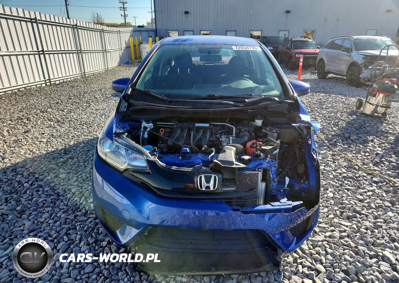 2017 Honda Fit Lx VIN:3HGGK5G54HM704509 - 5