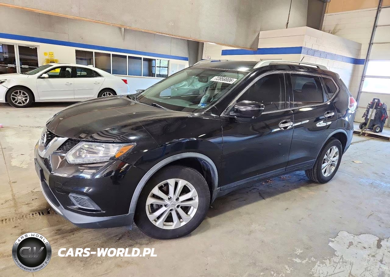 2016 Nissan Rogue Sv VIN:JN8AT2MT4GW013955 - 1