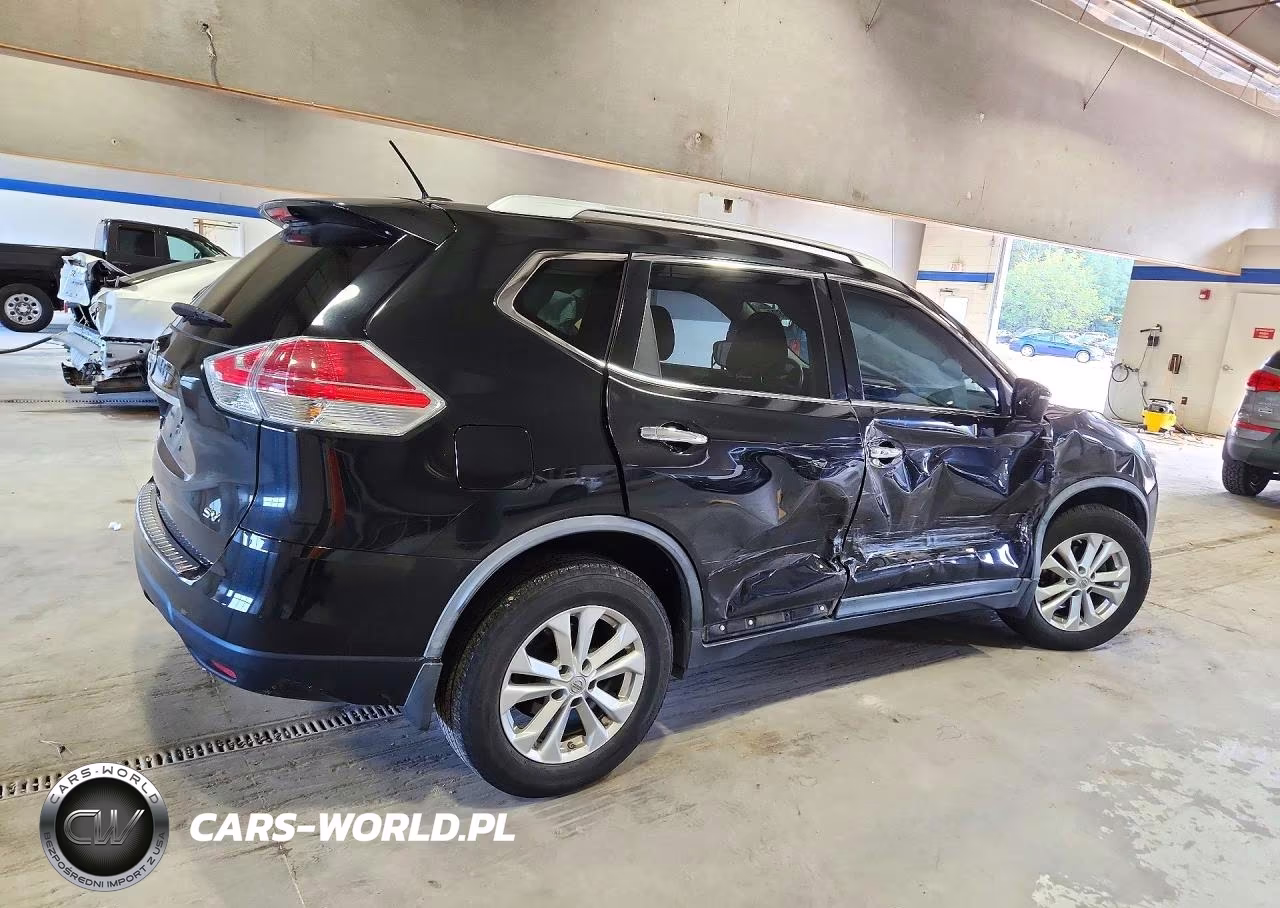 2016 Nissan Rogue Sv VIN:JN8AT2MT4GW013955 - 3