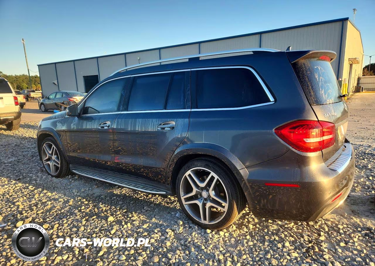 2017 Mercedes-Benz Gls 550 4Matic VIN:4JGDF7DEXHA758251 - 2