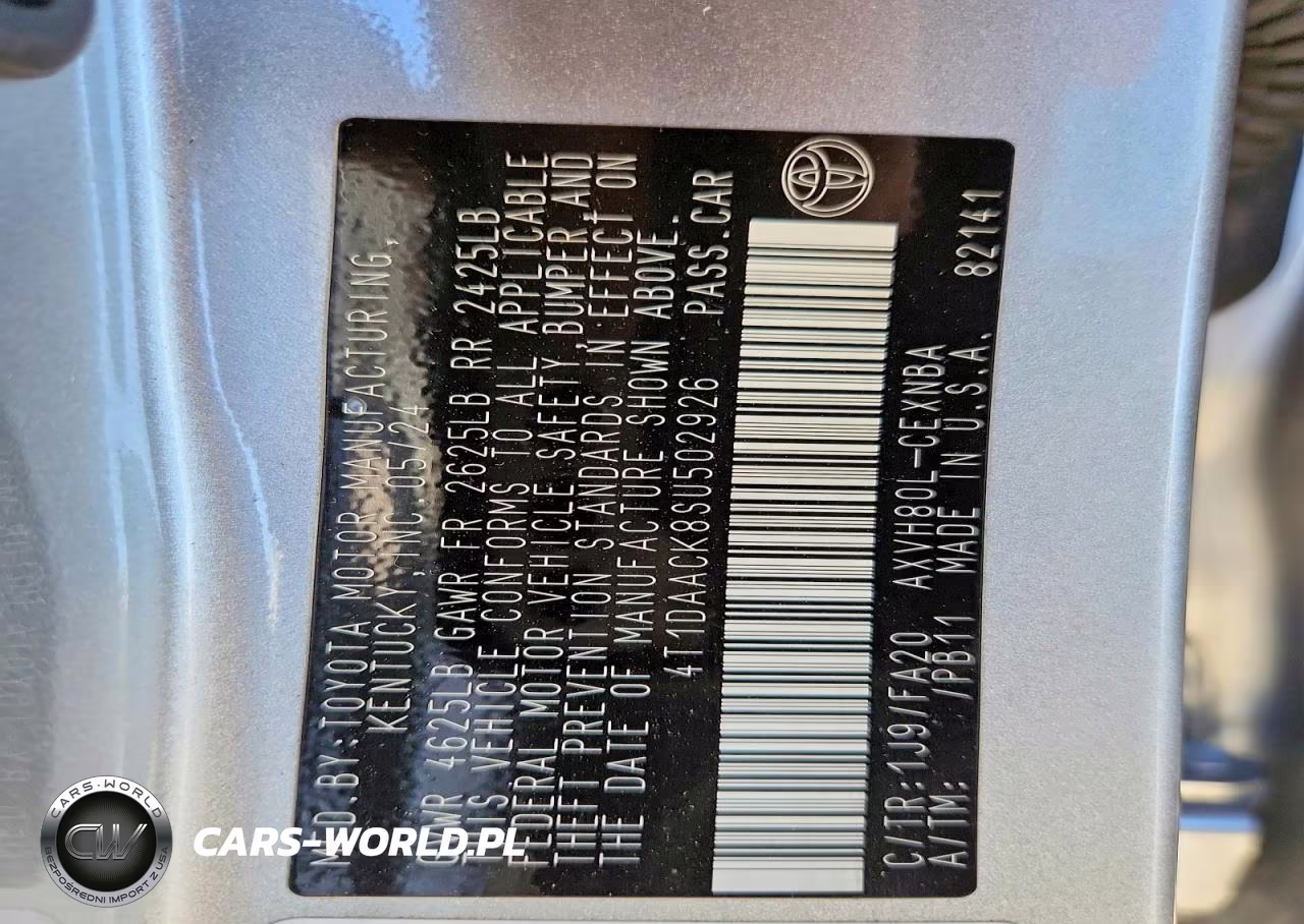 2025 Toyota Camry Le VIN:4T1DAACK8SU502926 - 12