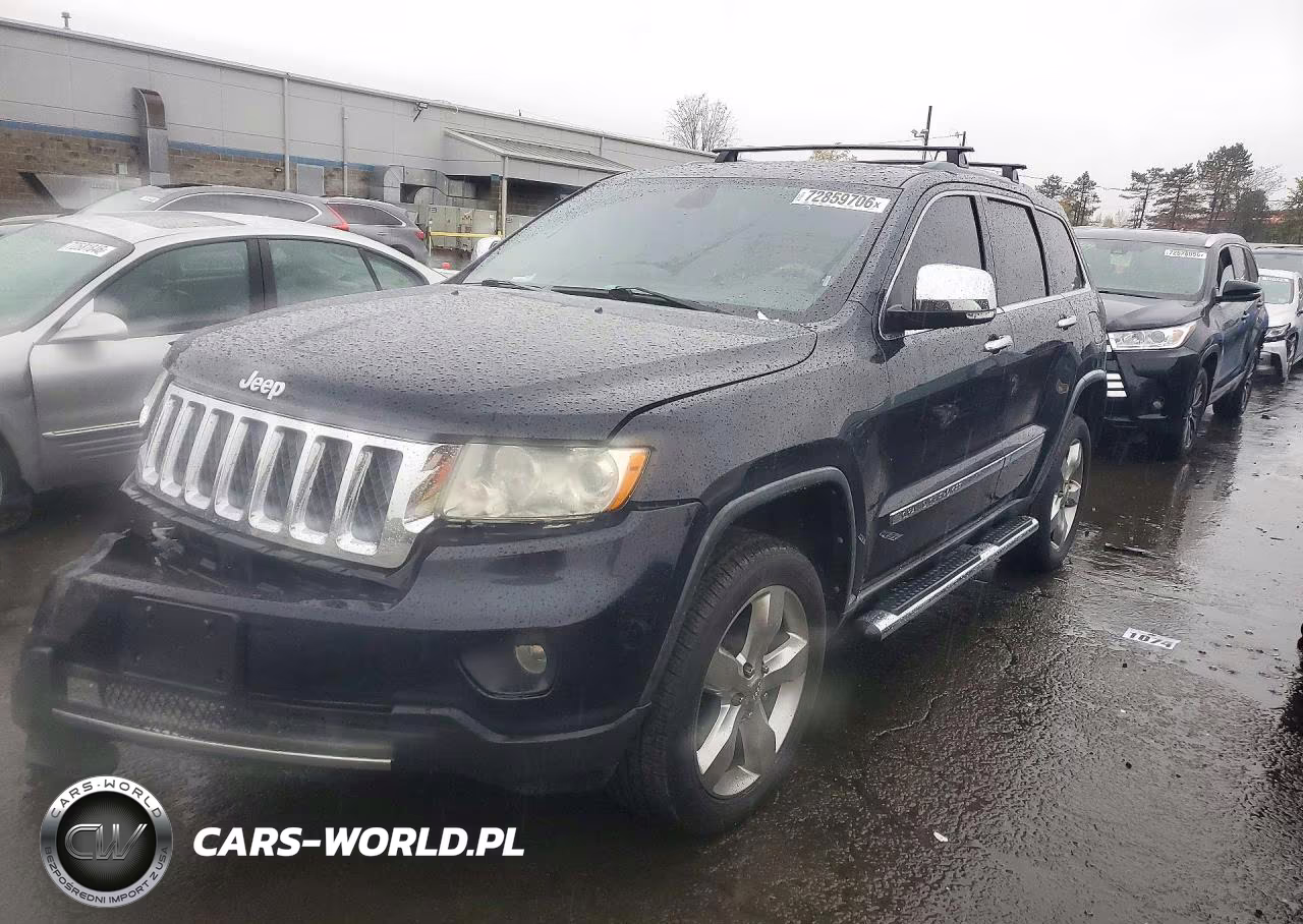 2011 Jeep Grand Cherokee Overland VIN:1J4RR6GGXBC669617 - 1