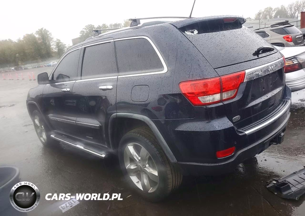 2011 Jeep Grand Cherokee Overland VIN:1J4RR6GGXBC669617 - 2