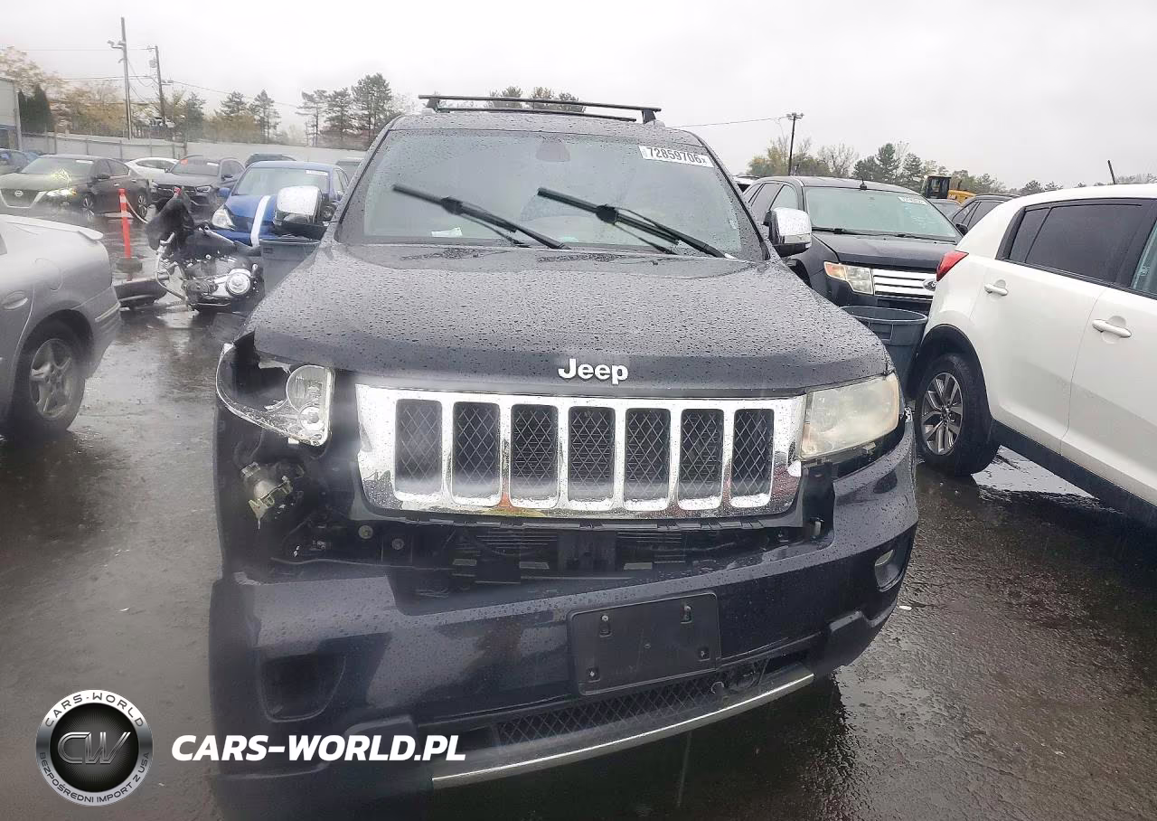 2011 Jeep Grand Cherokee Overland VIN:1J4RR6GGXBC669617 - 5