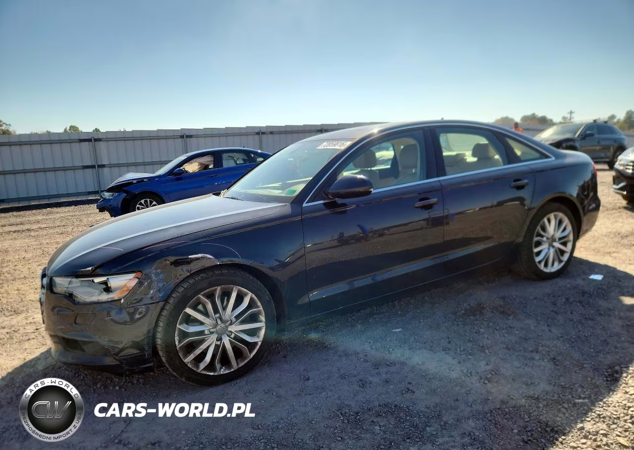 2014 Audi A6 Premium Plus VIN:WAUGFAFC3EN119155 - 1