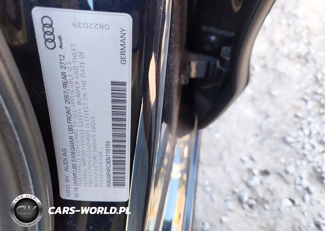 2014 Audi A6 Premium Plus VIN:WAUGFAFC3EN119155 - 12