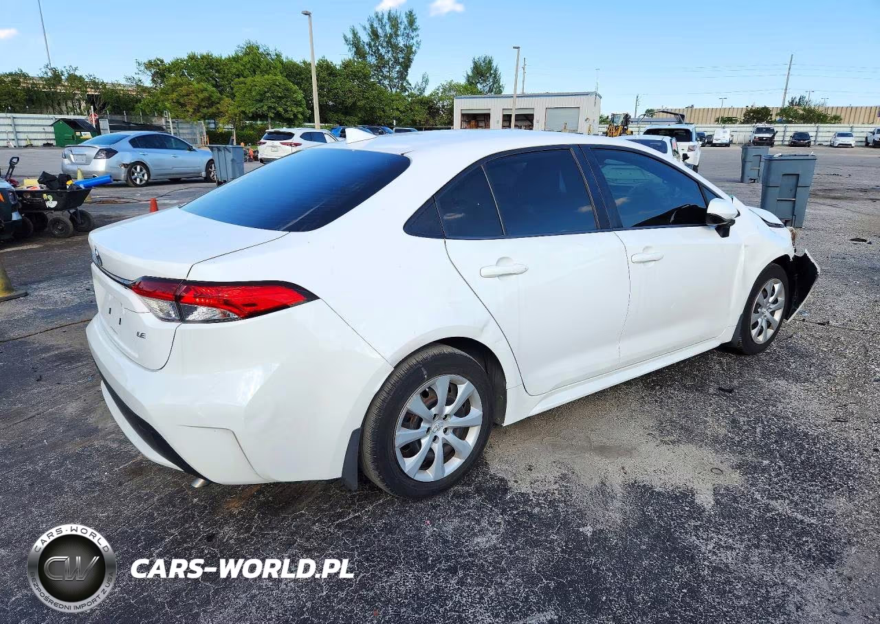 2021 Toyota Corolla Le VIN:JTDEPMAE6MJ126236 - 3