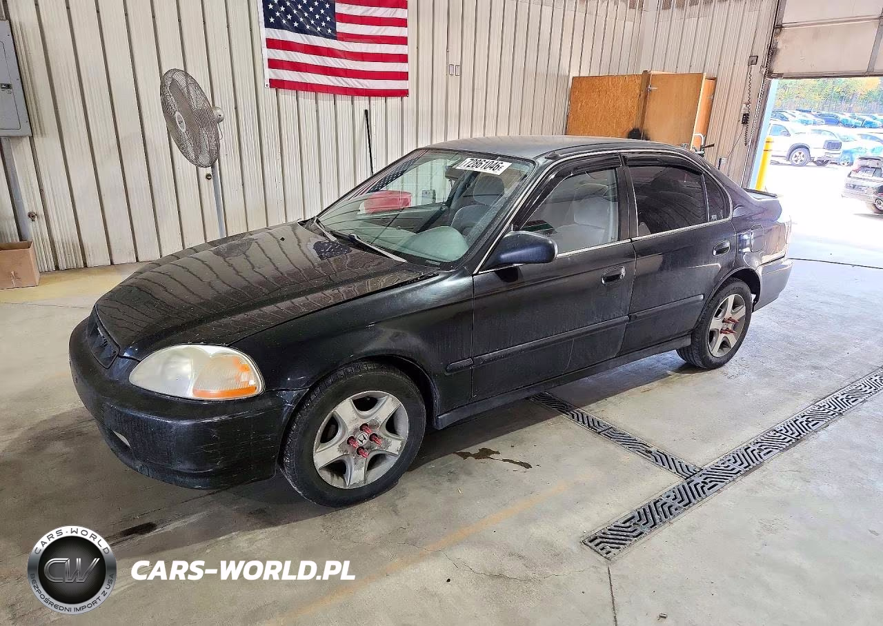 1998 Honda Civic Lx VIN:2HGEJ6677WH626760 - 1