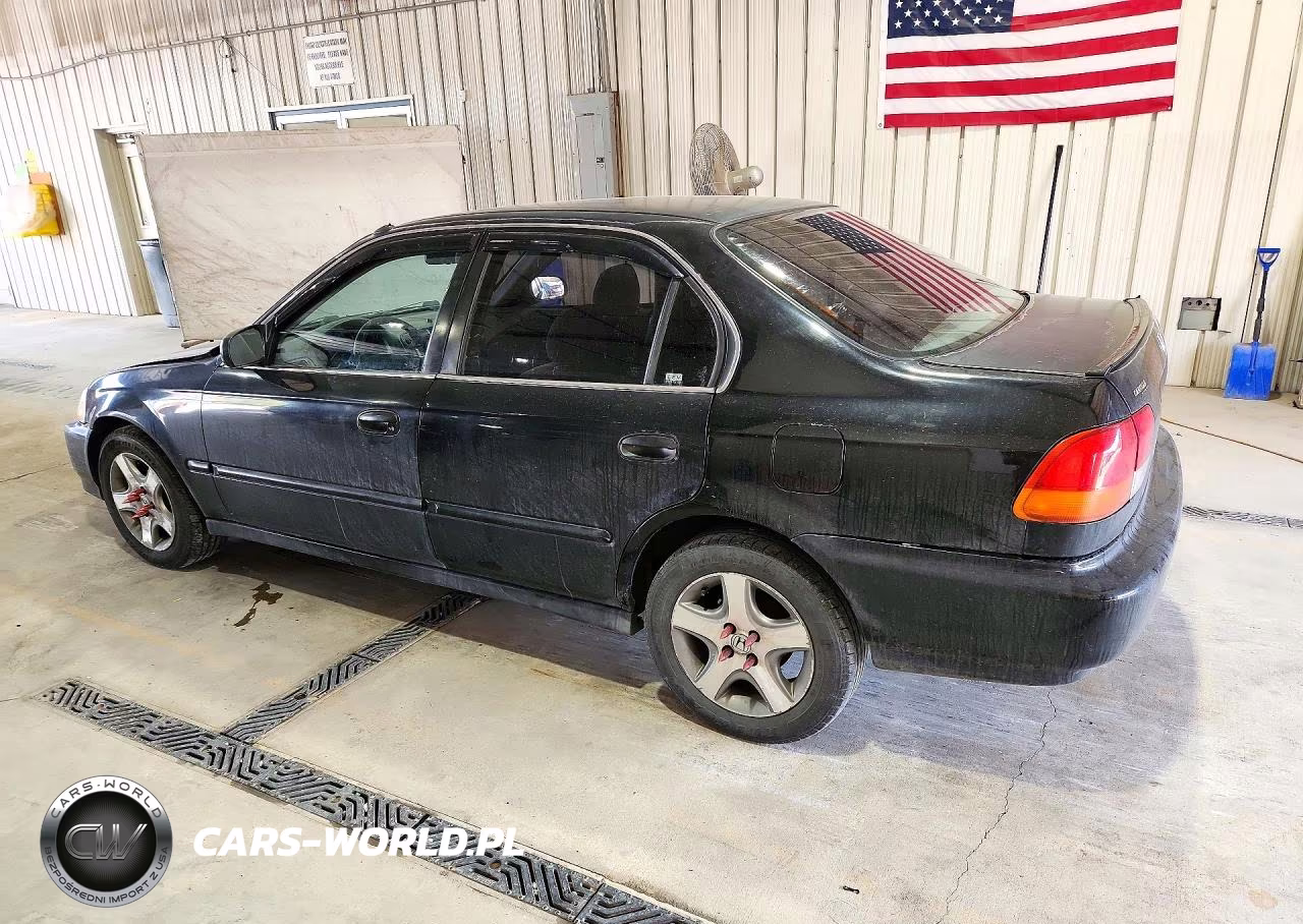 1998 Honda Civic Lx VIN:2HGEJ6677WH626760 - 2