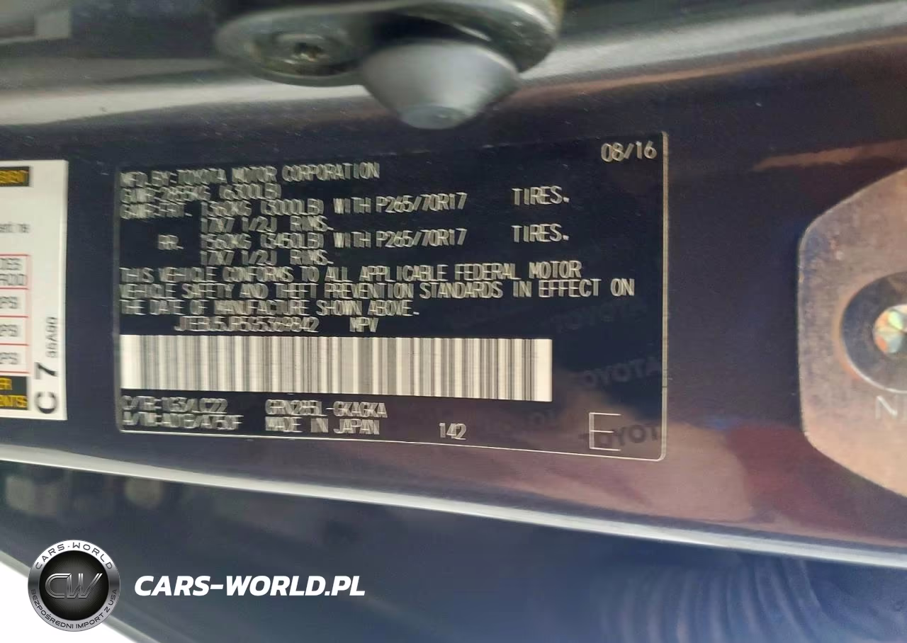 2016 Toyota 4Runner Trail Premium VIN:JTEBU5JR5G5369842 - 13