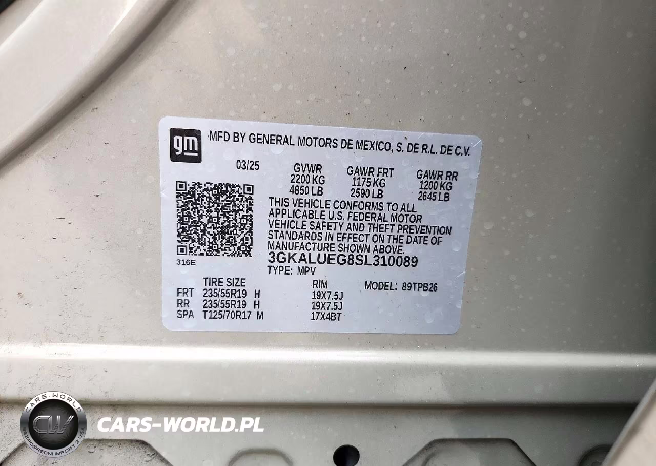 2025 GMC Terrain Elevation VIN:3GKALUEG8SL310089 - 13