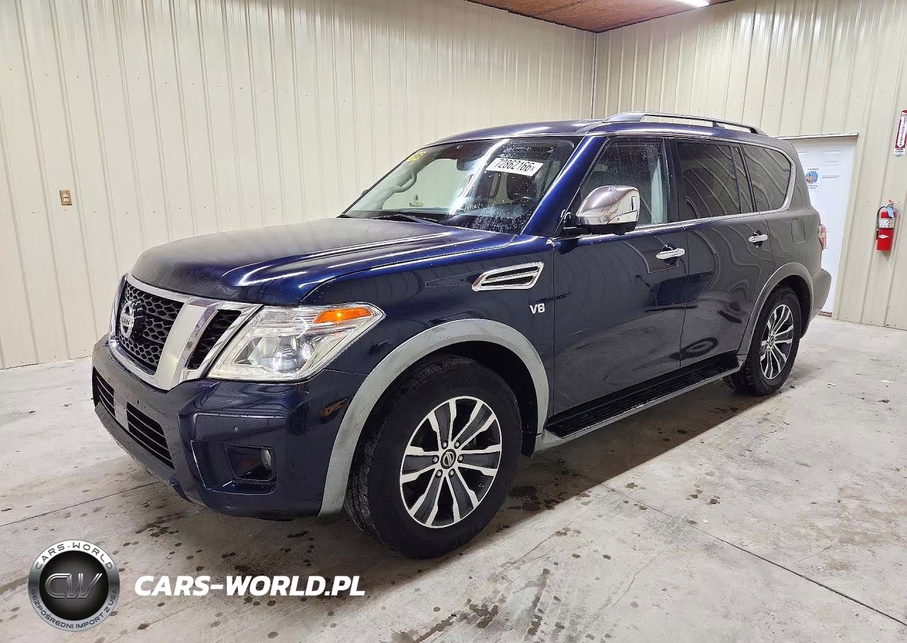 2020 Nissan Armada Sl VIN:JN8AY2ND9LX017237 - 1