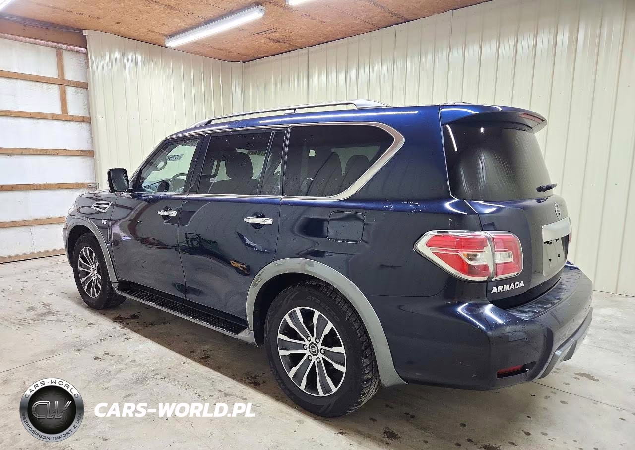2020 Nissan Armada Sl VIN:JN8AY2ND9LX017237 - 2