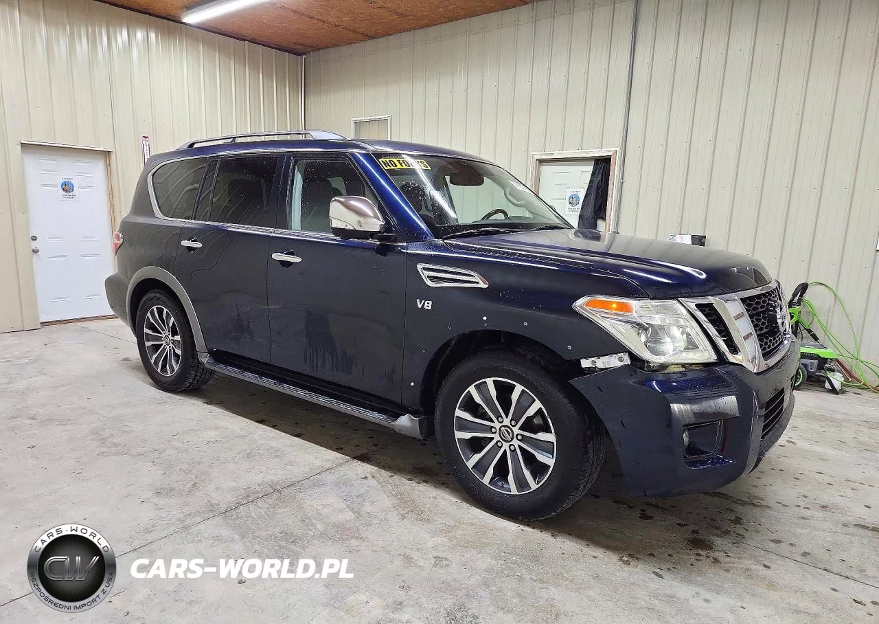 2020 Nissan Armada Sl VIN:JN8AY2ND9LX017237 - 4
