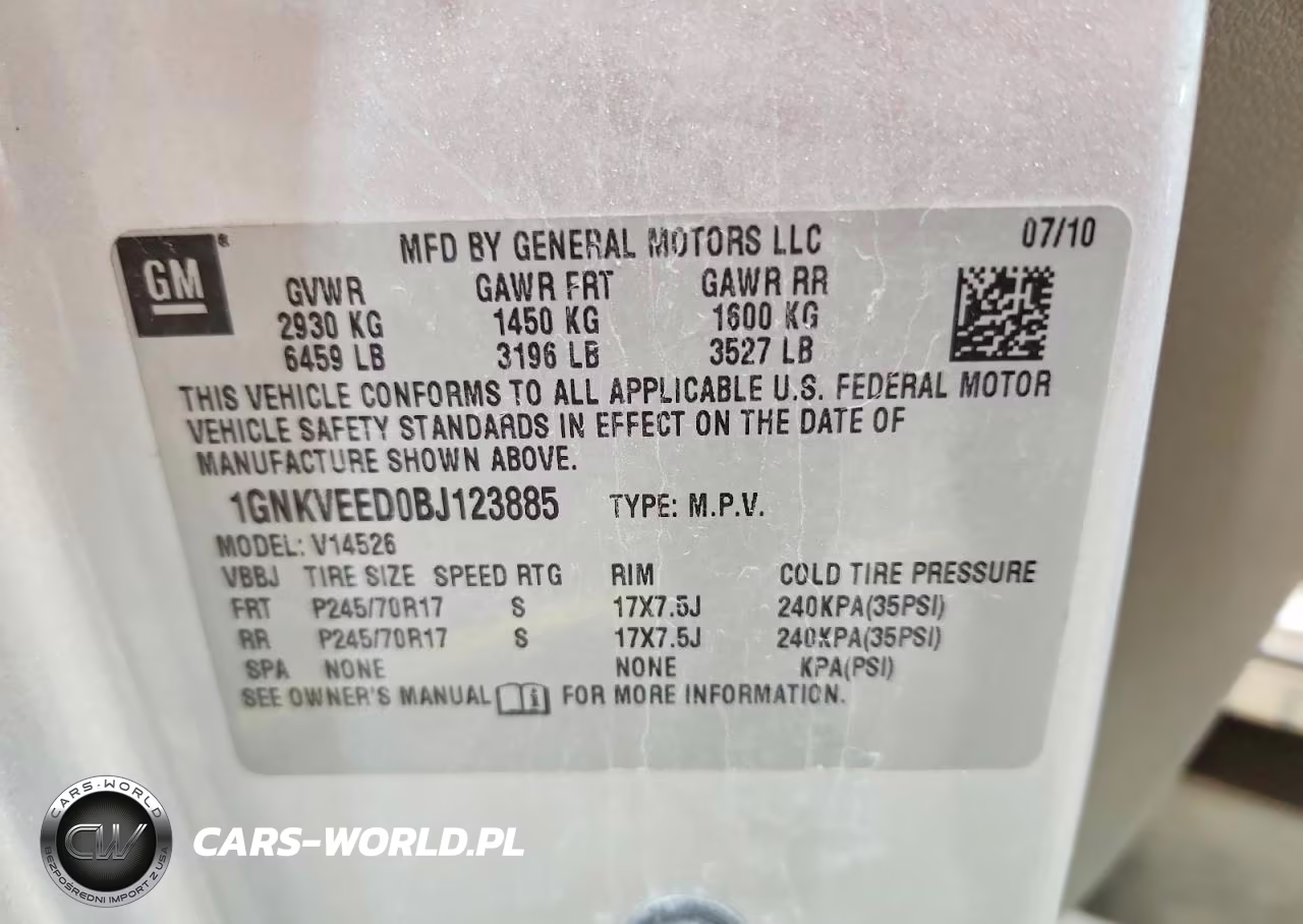 2011 Chevrolet Traverse Ls VIN:1GNKVEED0BJ123885 - 13