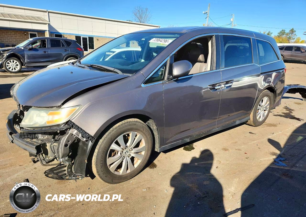 2016 Honda Odyssey Exl VIN:5FNRL5H60GB027540 - 1
