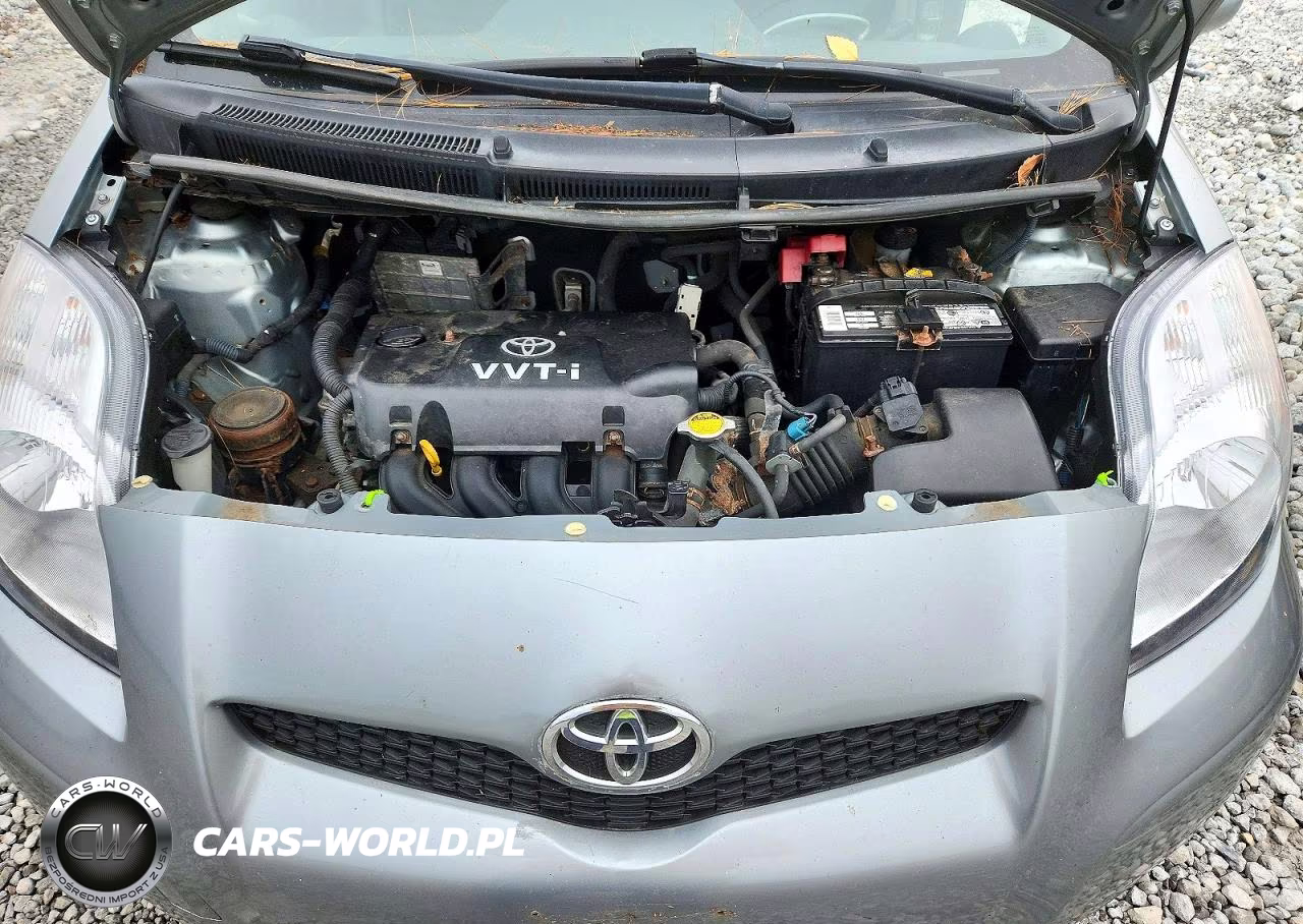 2009 Toyota Yaris Base VIN:JTDKT903995244017 - 11