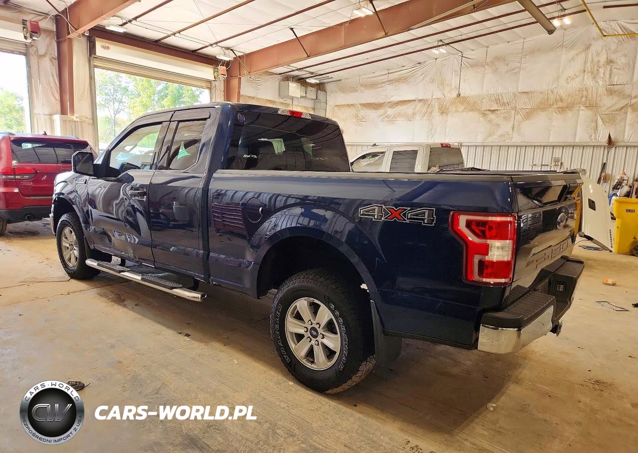 2019 Ford F150 Super Cab VIN:1FTFX1E52KKE74555 - 2