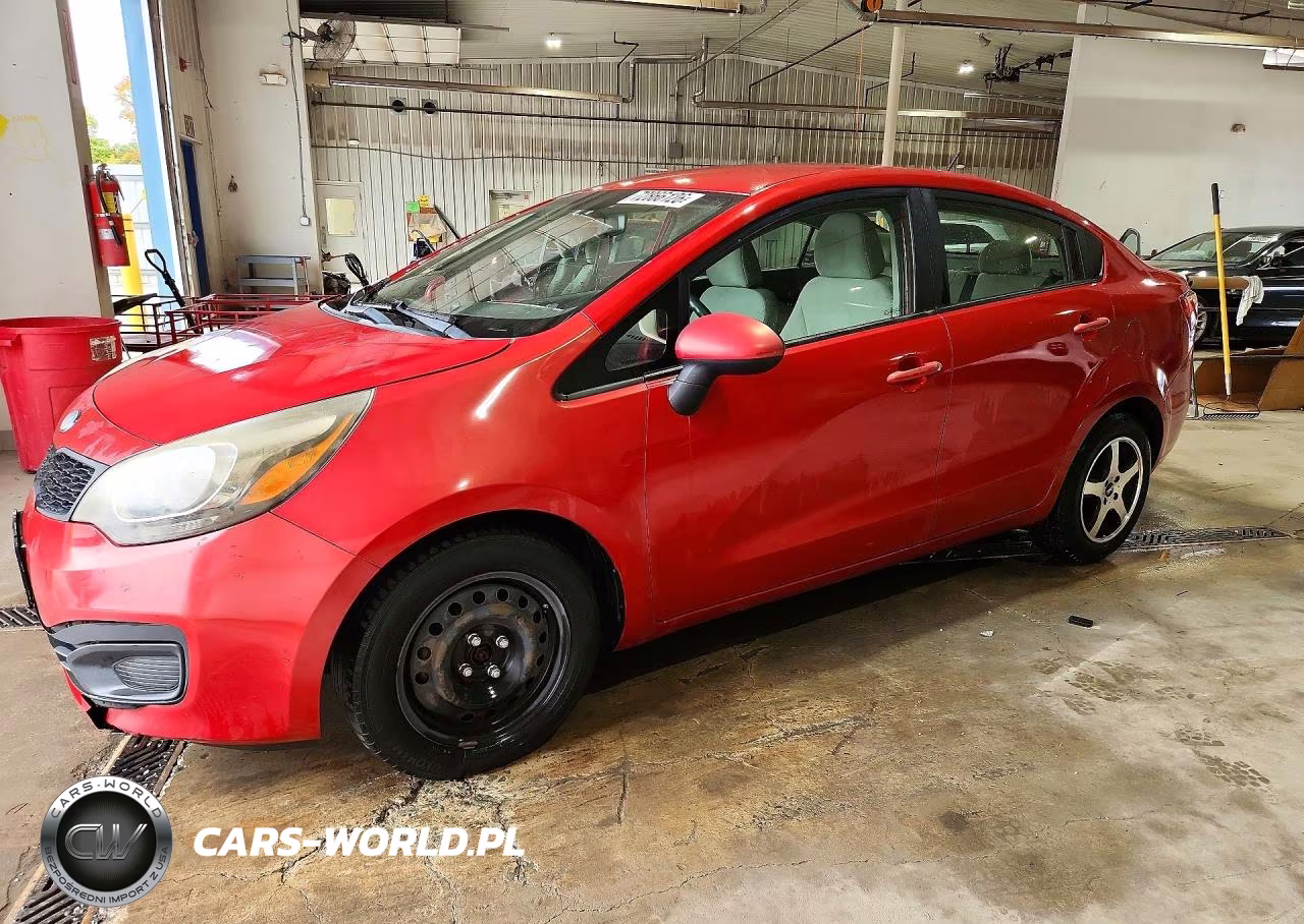 2013 Kia Rio Lx VIN:KNADM4A39D6212238 - 1