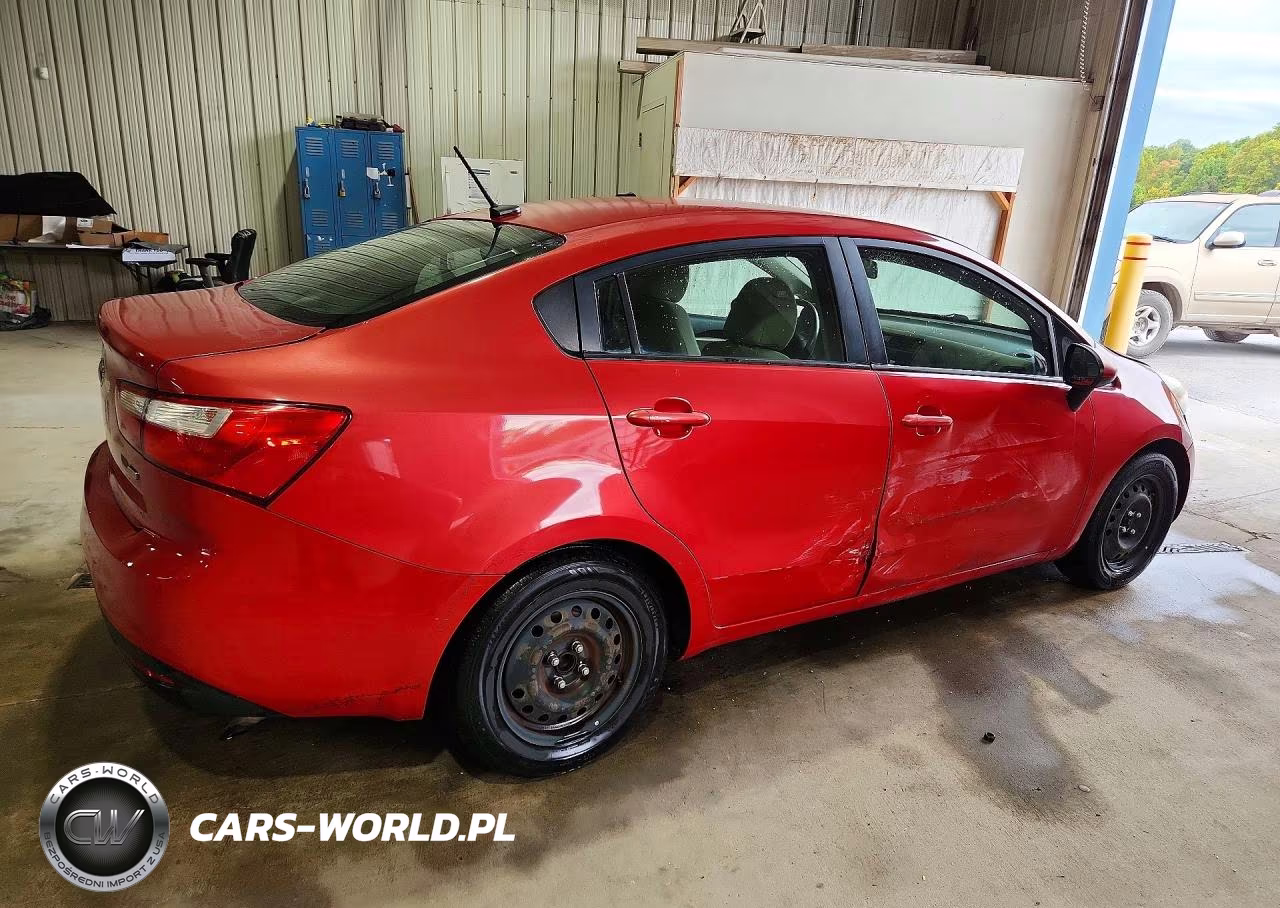 2013 Kia Rio Lx VIN:KNADM4A39D6212238 - 3