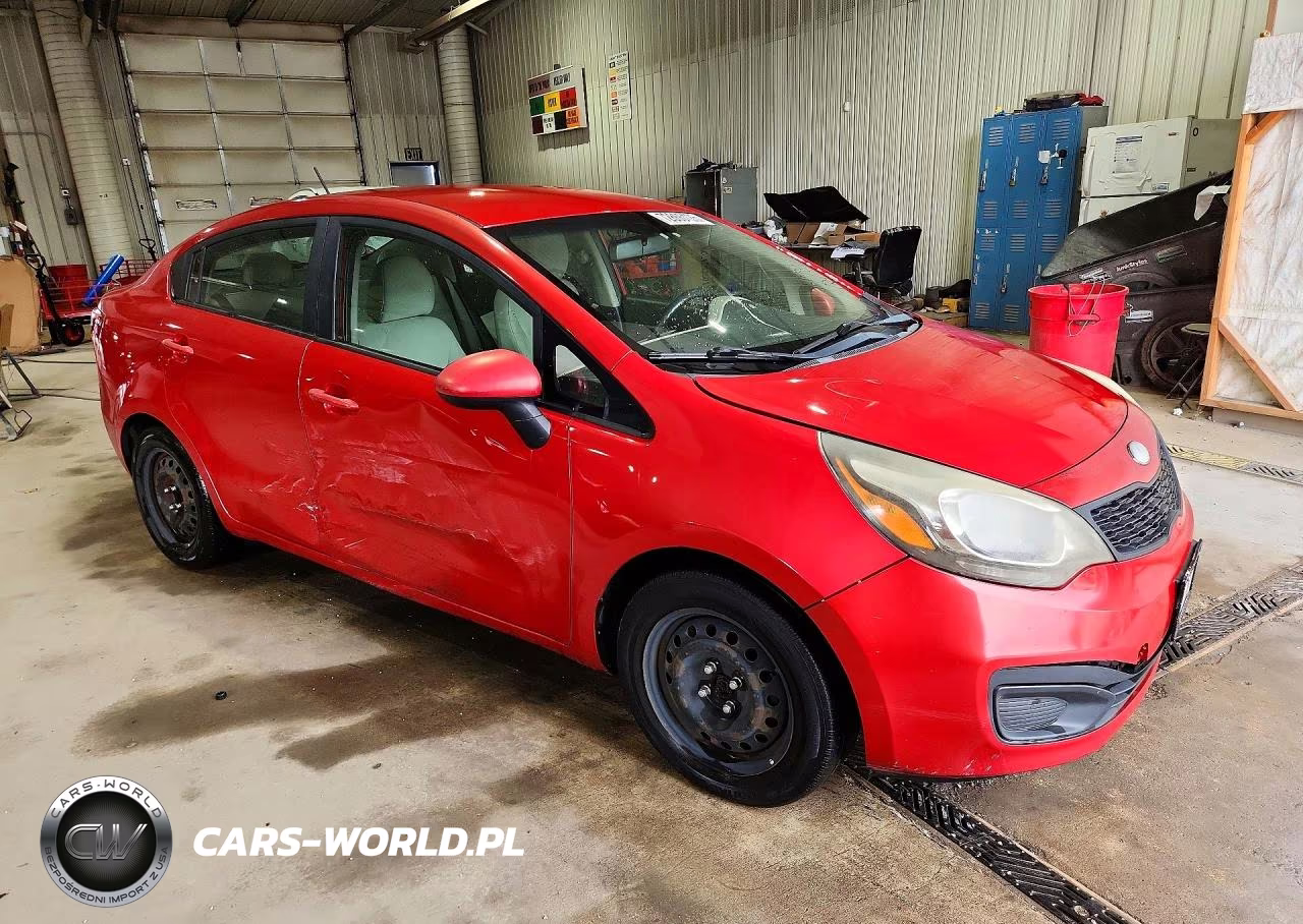 2013 Kia Rio Lx VIN:KNADM4A39D6212238 - 4