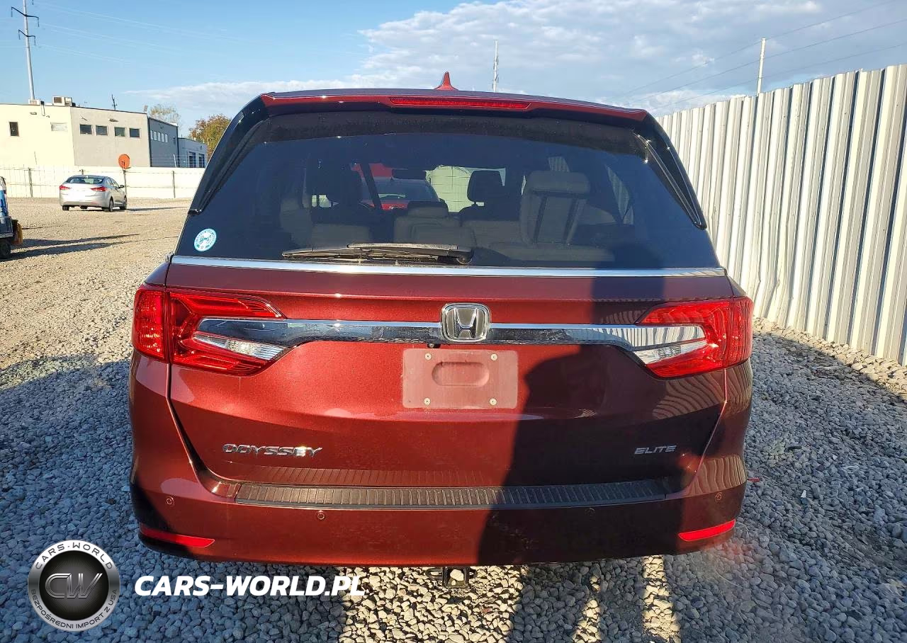 2019 Honda Odyssey Elite VIN:5FNRL6H91KB050365 - 6