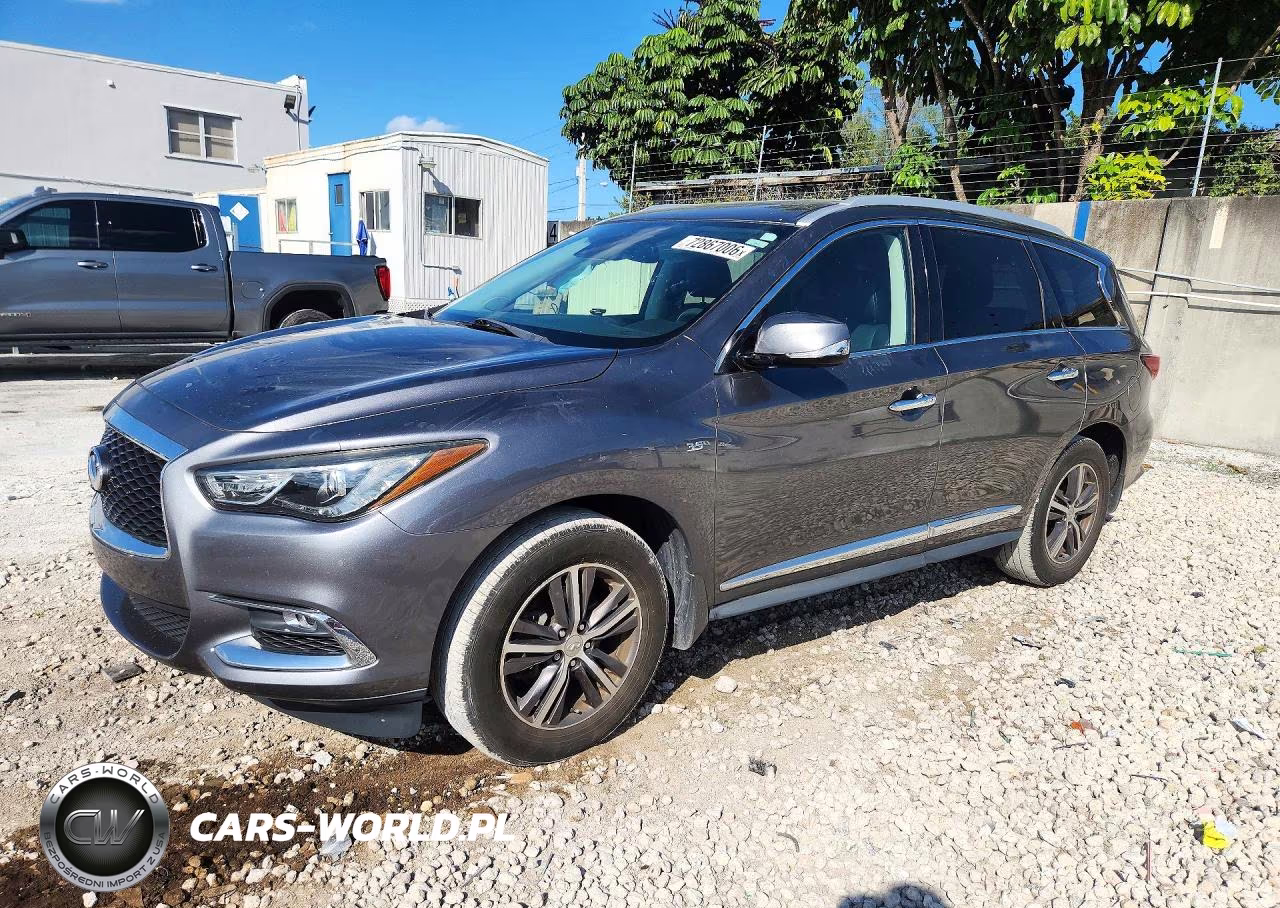 2019 Infiniti Qx60 Luxe VIN:5N1DL0MN8KC553782 - 1