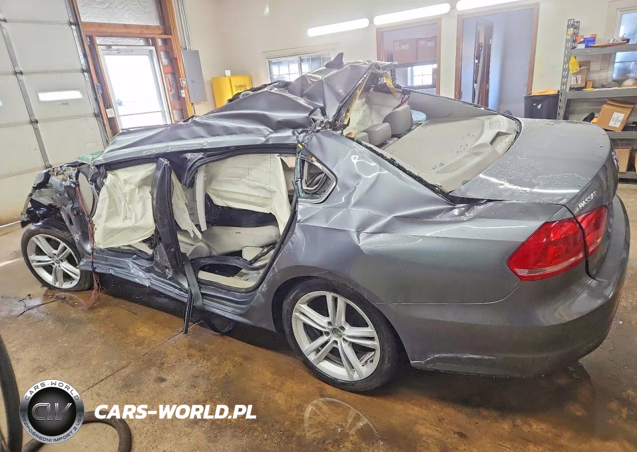 2014 Volkswagen Passat Se VIN:1VWBN7A36EC110761 - 2