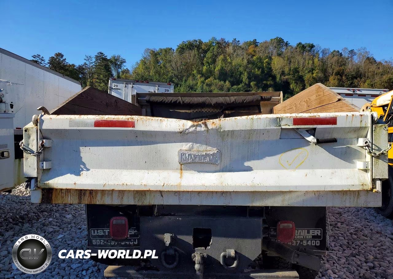 2008 Ford F450 Super Duty Dump Truck VIN:1FDXF46R98EA19392 - 13