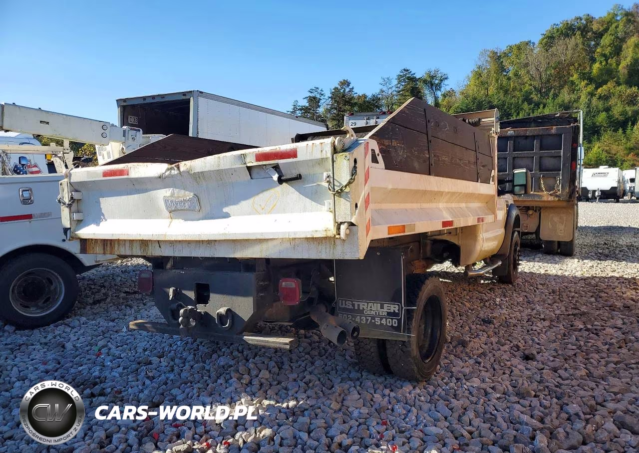 2008 Ford F450 Super Duty Dump Truck VIN:1FDXF46R98EA19392 - 3