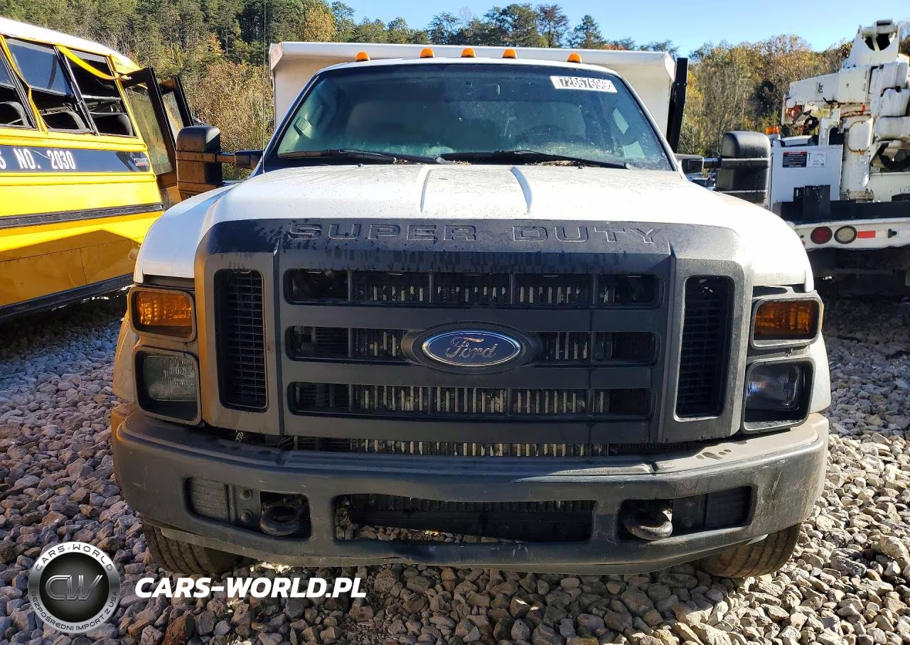 2008 Ford F450 Super Duty Dump Truck VIN:1FDXF46R98EA19392 - 5