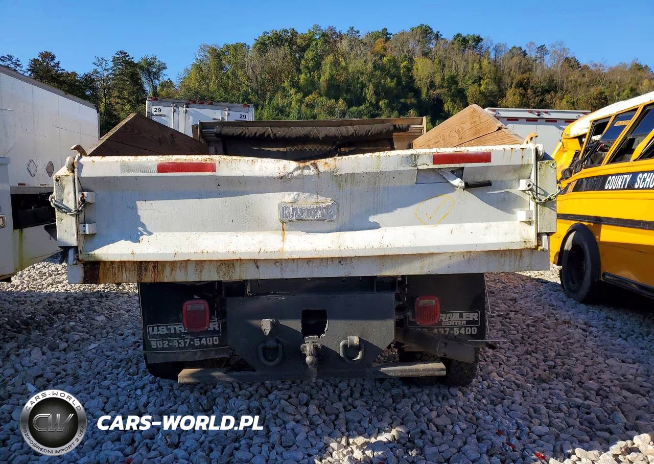 2008 Ford F450 Super Duty Dump Truck VIN:1FDXF46R98EA19392 - 6